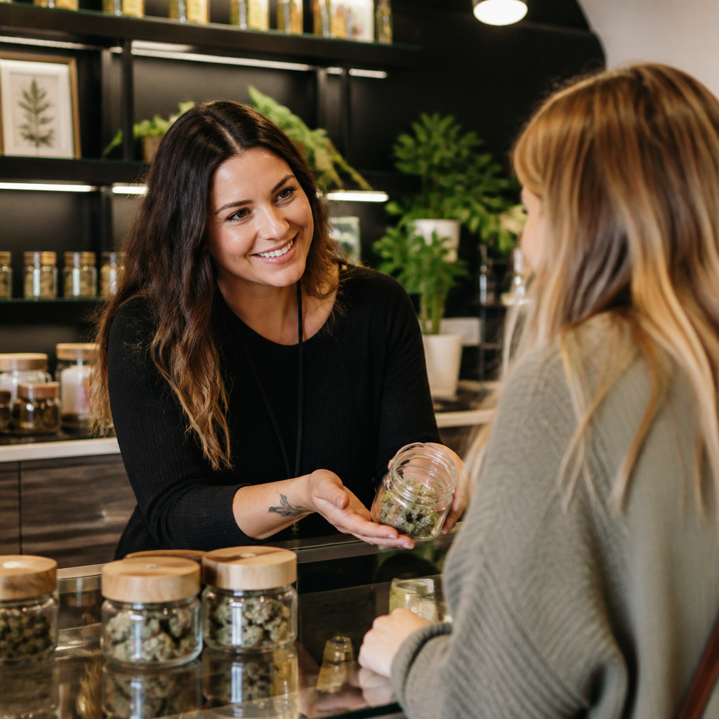 Staff Helping Customer